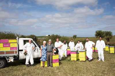 Birthday celebrations at Summer Glow Apiaries